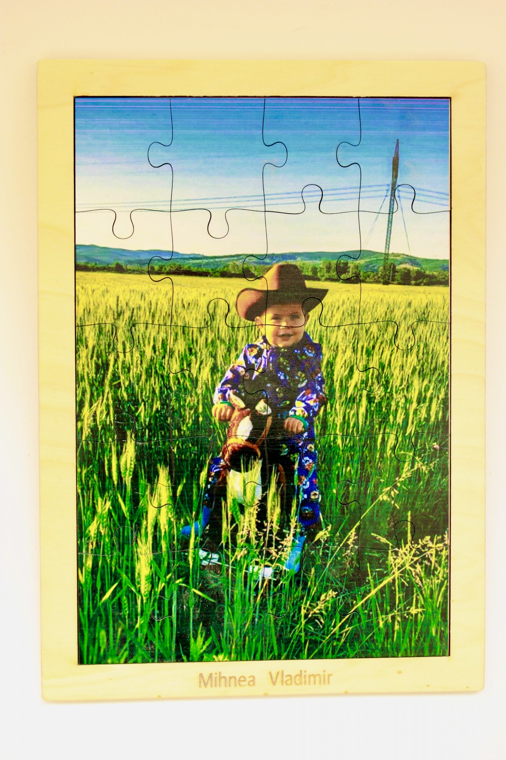 Puzzle personalizat cu poza