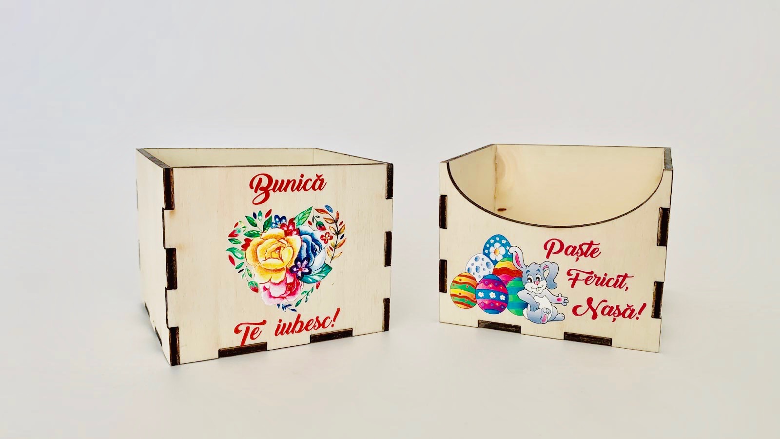 Cutie decorativă "Bunică Te iubesc" - imagine 3