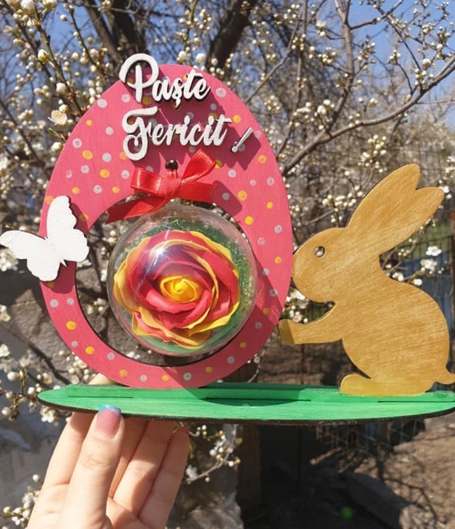 Idee de Iepuras personalizat Paște