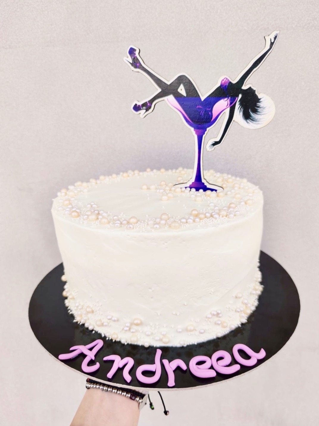 Topper personalizat Lady in the glass