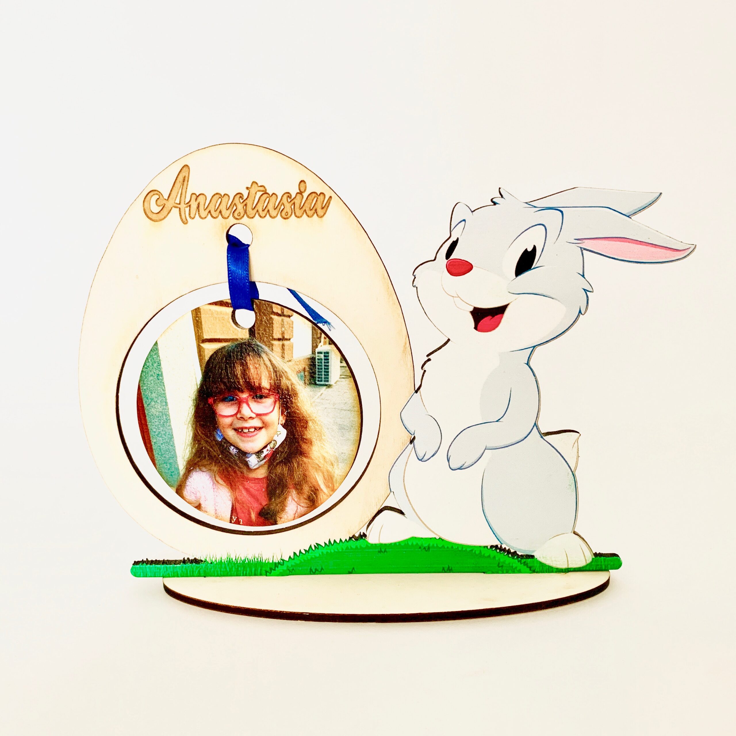 Iepuras personalizat cu poza si nume