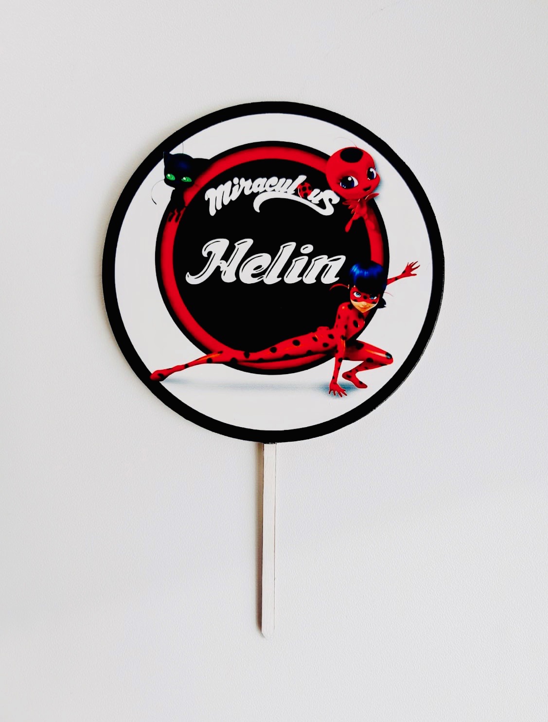 Topper Miraculous Personalizat cu Nume