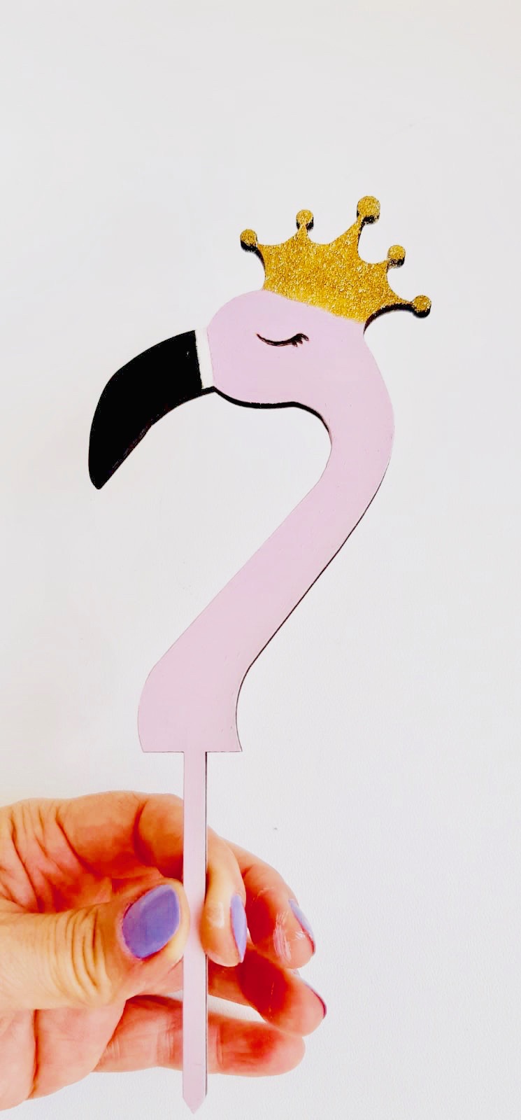 Topper de tort Flamingo - imagine 1