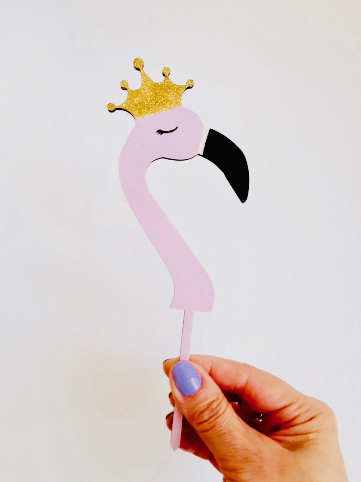 Topper de tort Flamingo - imagine 3