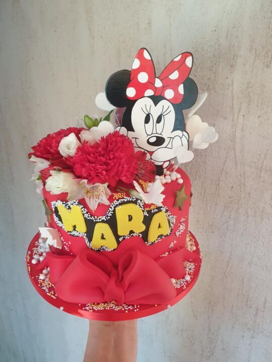 Topper personalizat Minnie Mouse