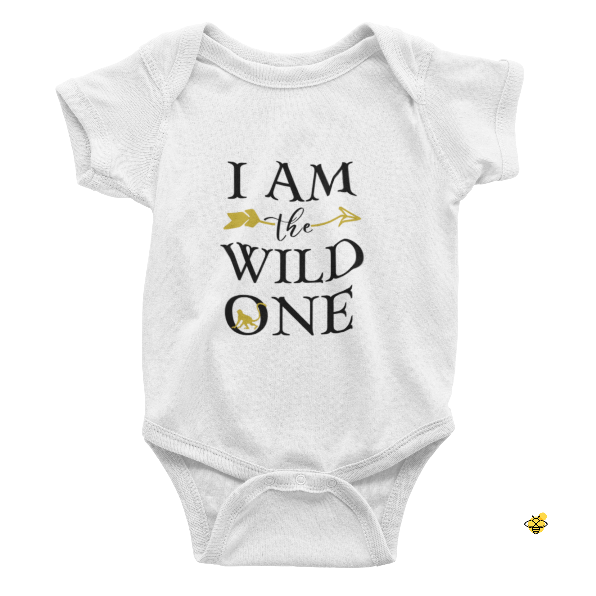 Wild One - Set de tricouri botez, moț, turtă - imagine 5