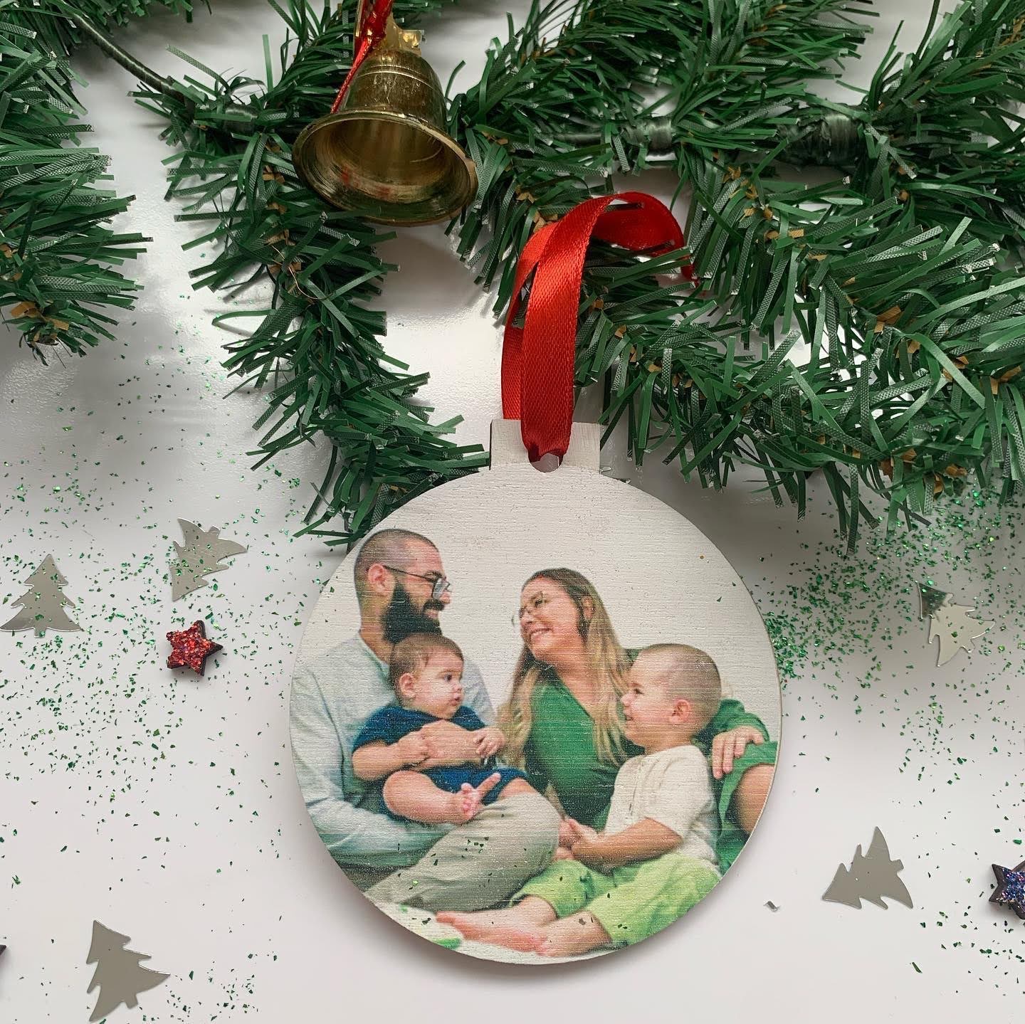 Glob de lemn personalizat cu poza