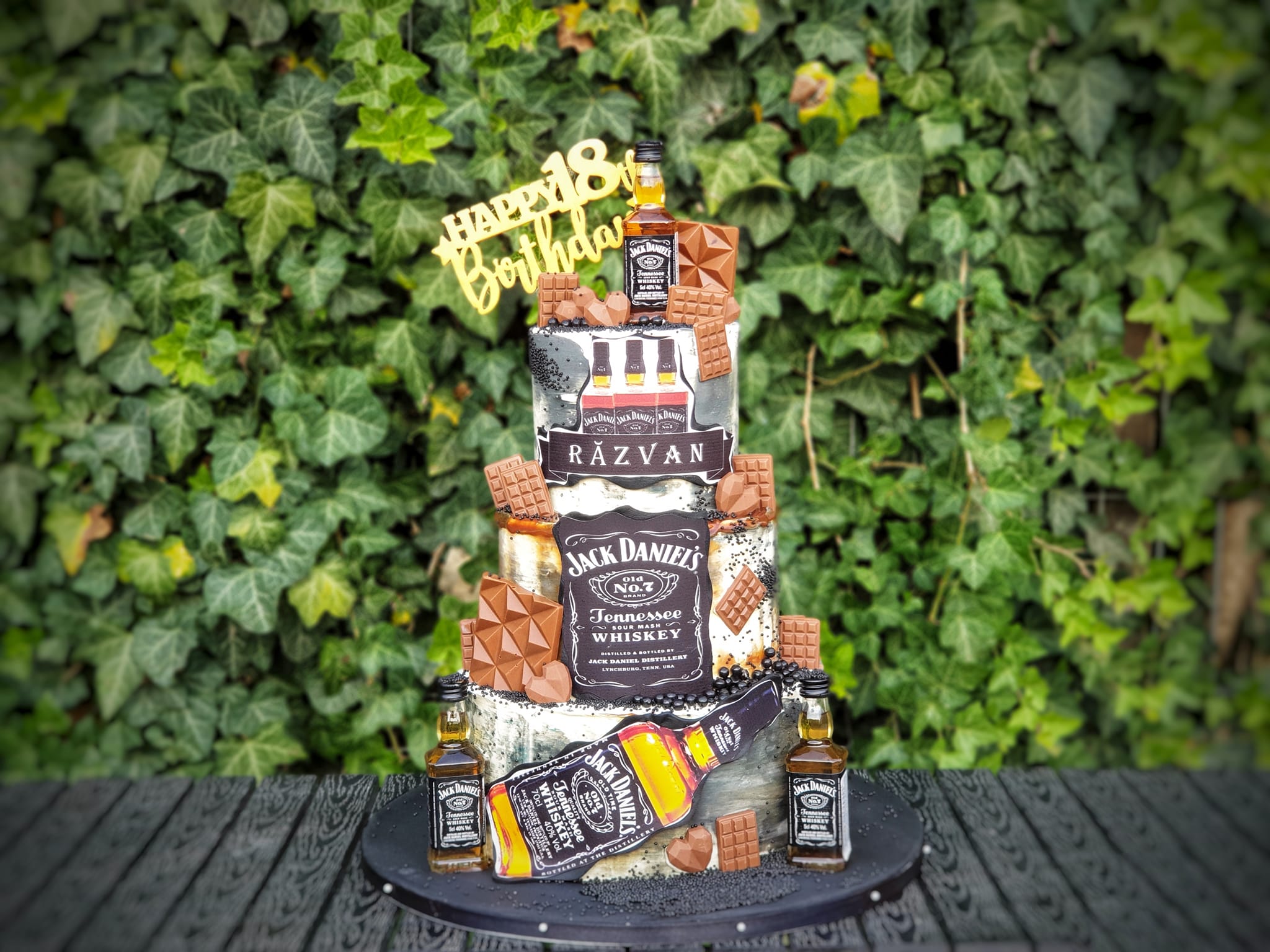 Topper happy birthday 18