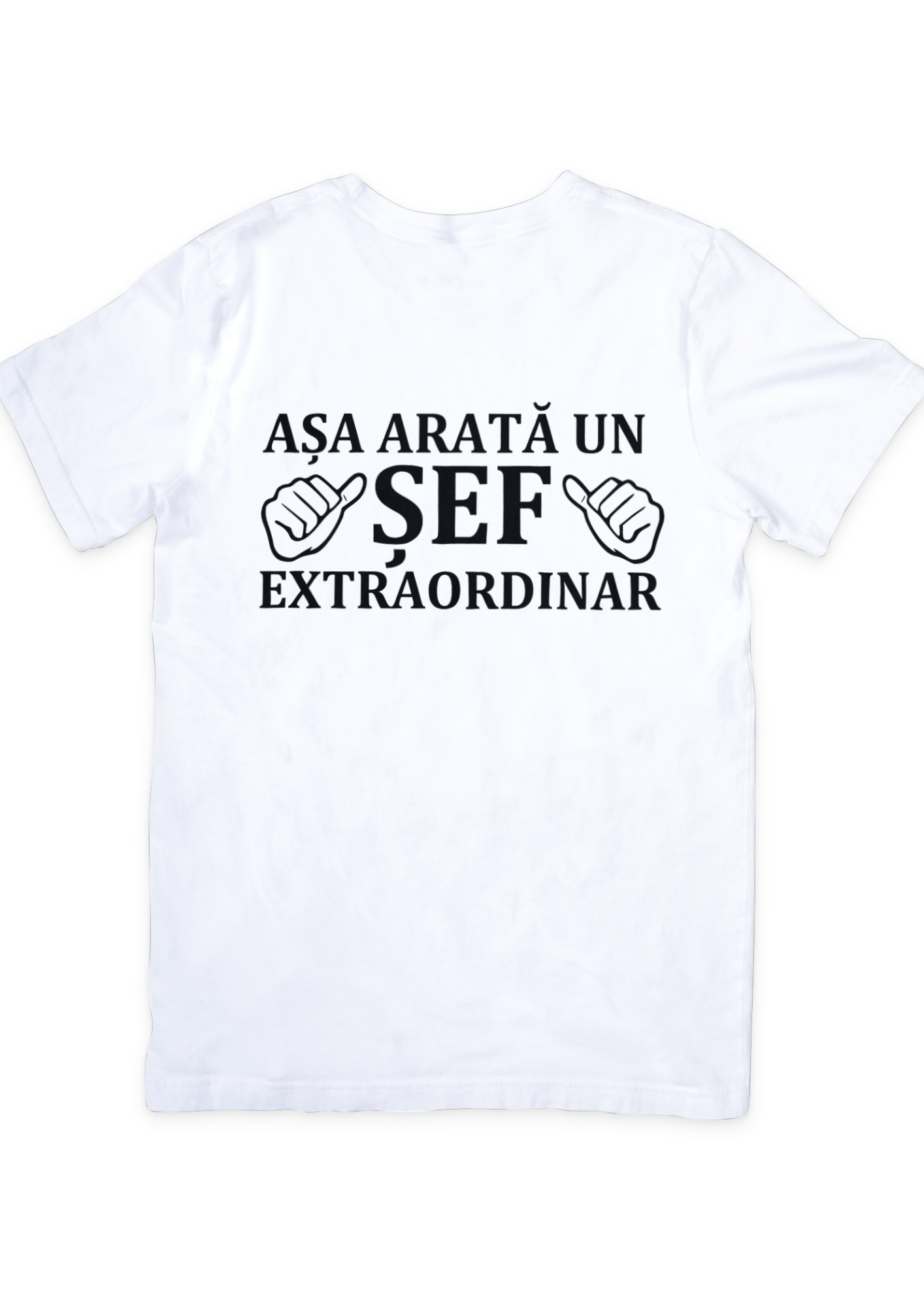 Tricou Așa arată un șef extraordinar - imagine 1