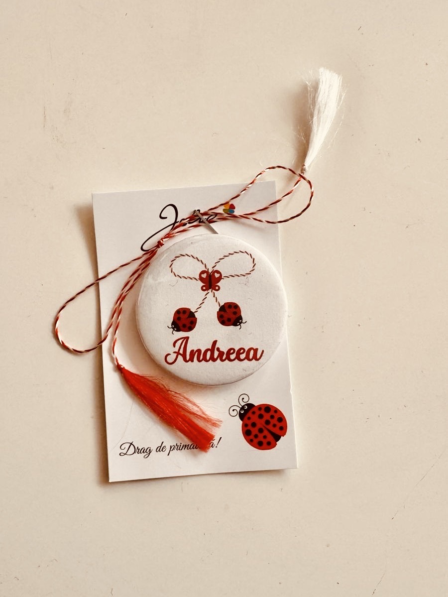 insigna personalizata cu nume