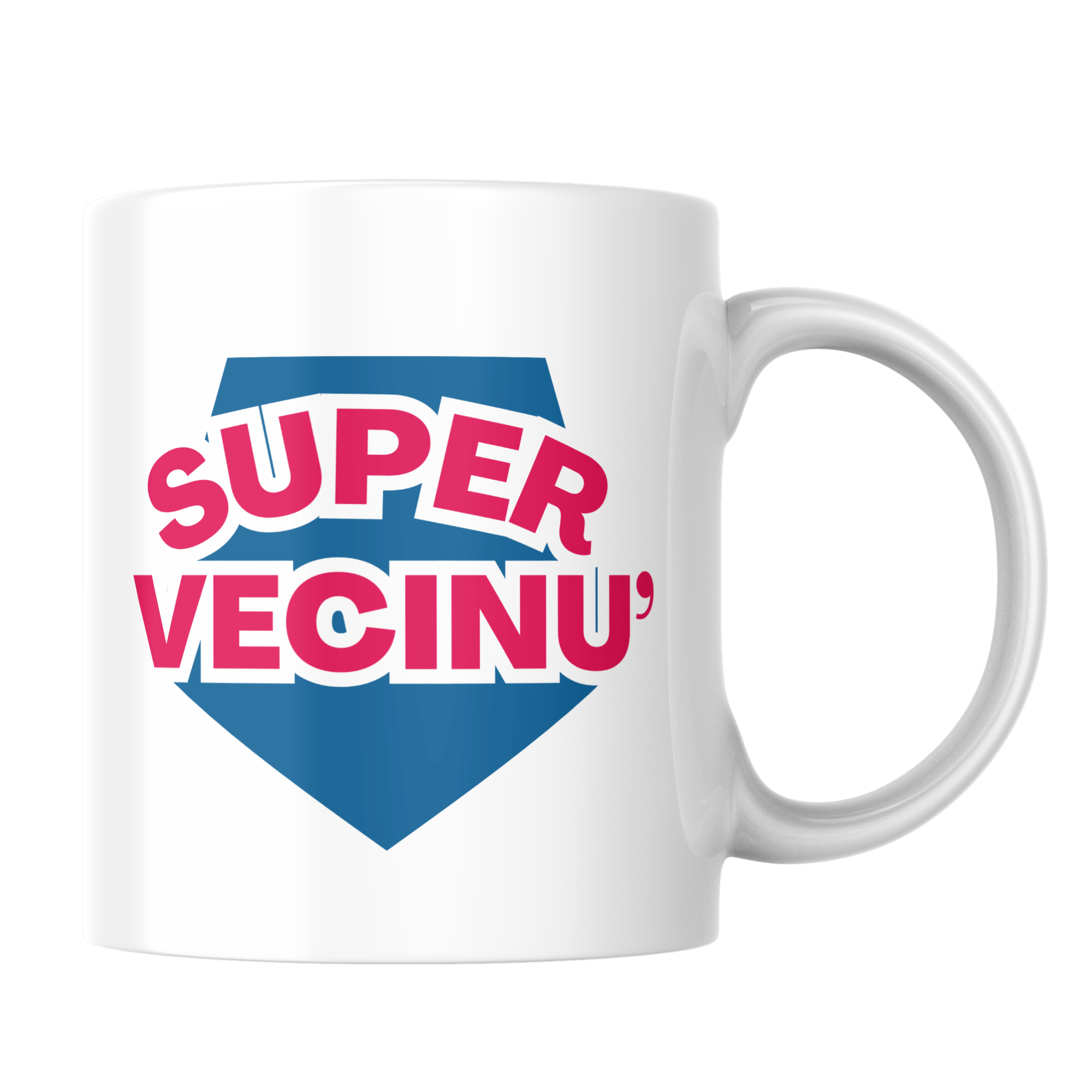 Cana personalizată Super Vecinu'