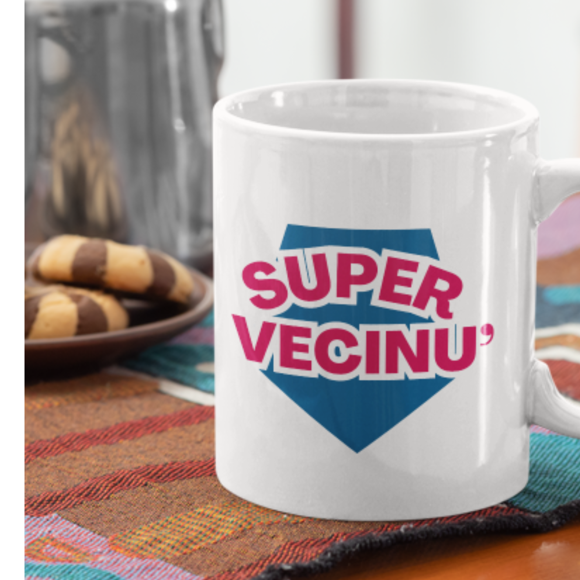 Cana personalizată Super Vecinu'