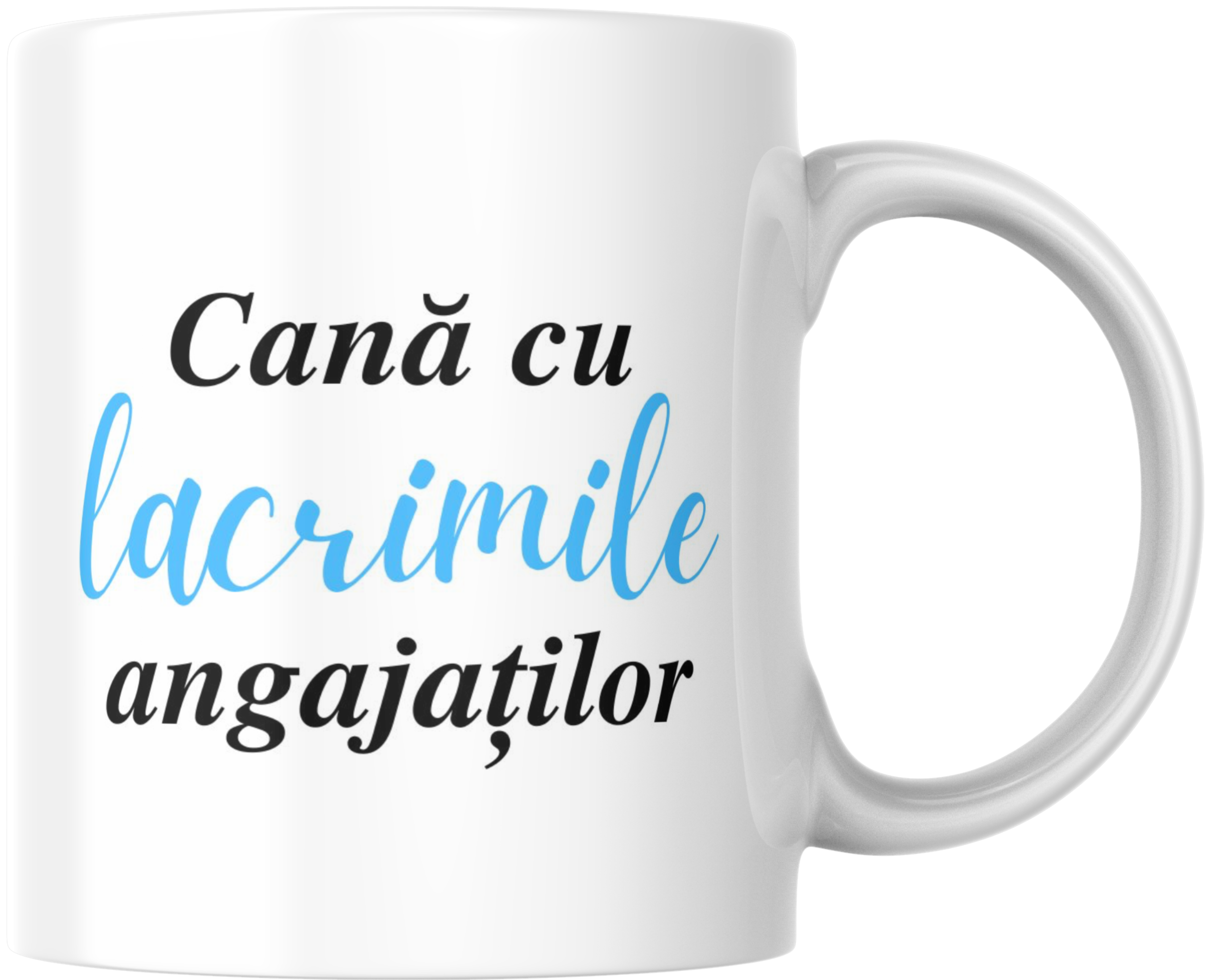 Cana personalizata - Cana cu lacrimile angajaților