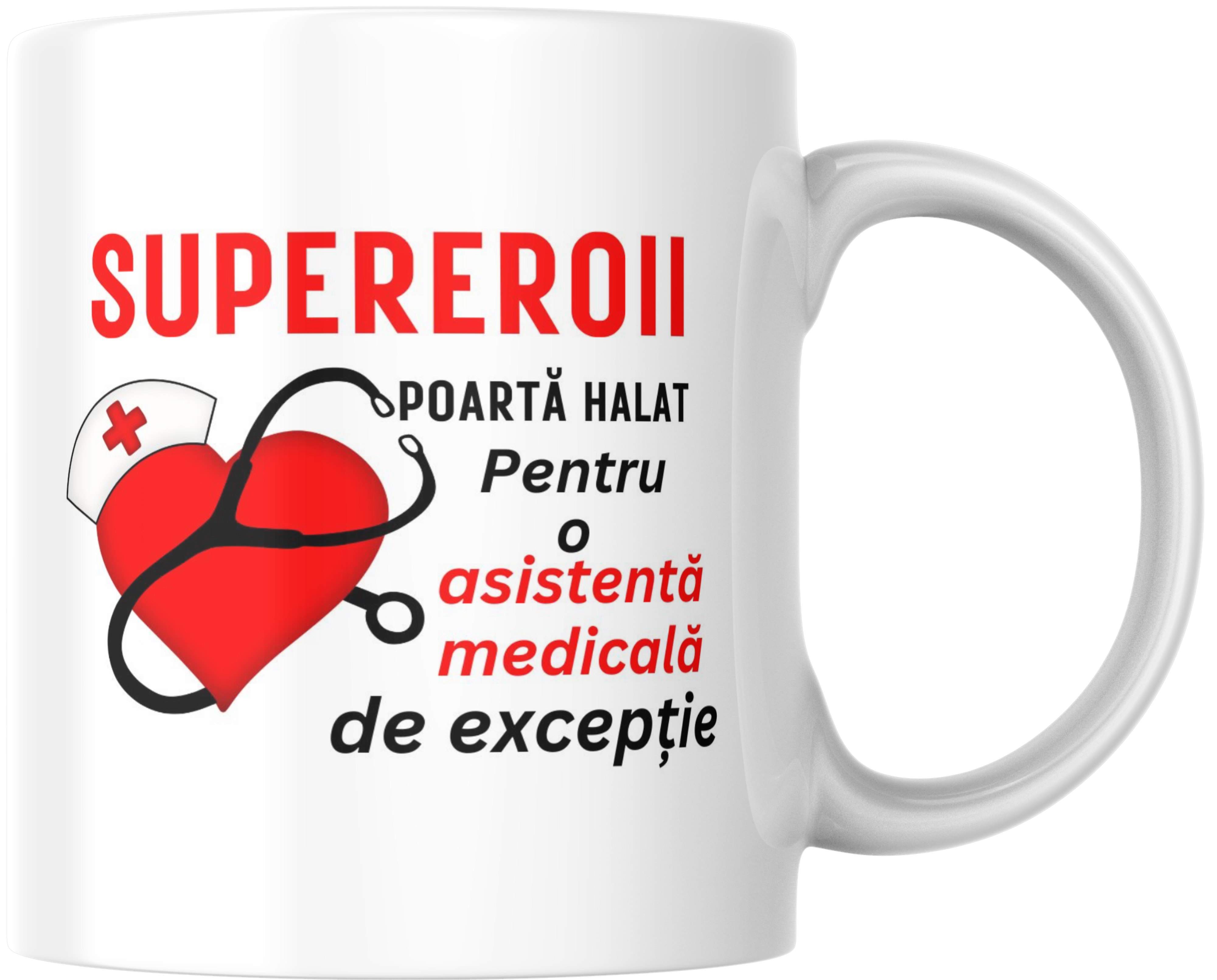 Cana supereroii poarta halat - pentru o asistenta medicală de excepție