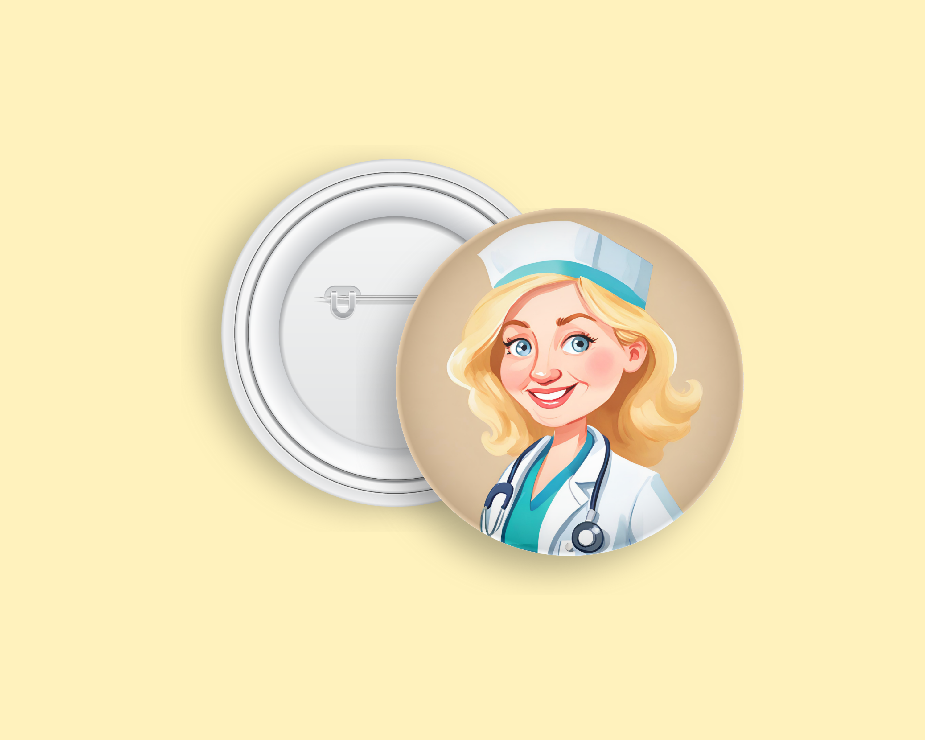 insigna personalizata doctorița