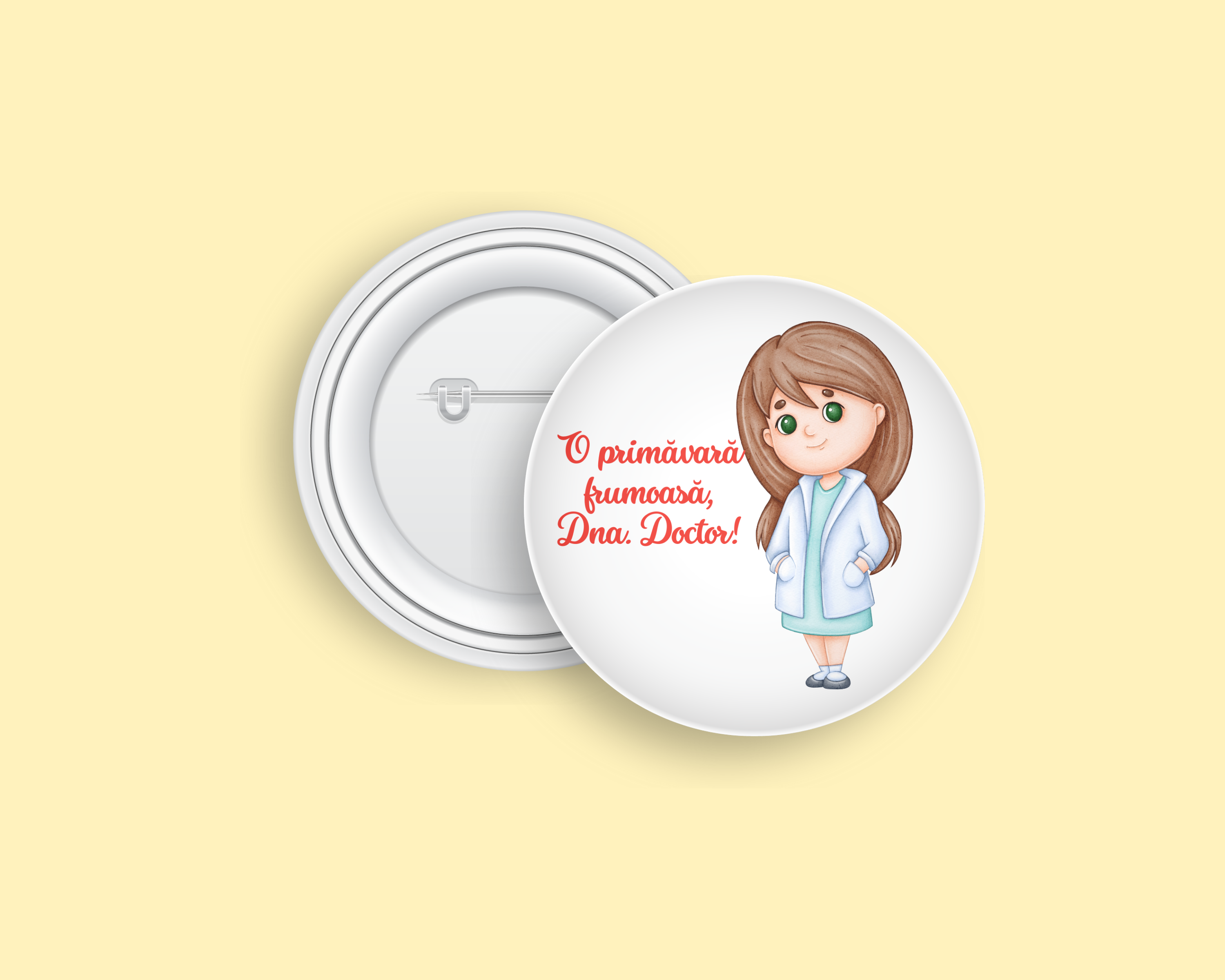 Insigna O primăvară frumoasă doamna doctor