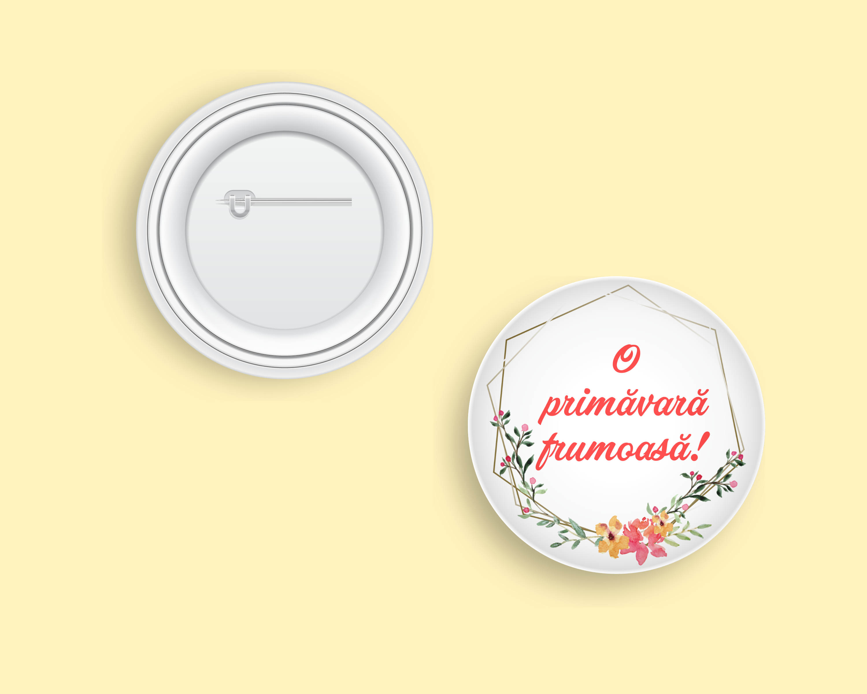 insigna "O primăvară frumoasă!"