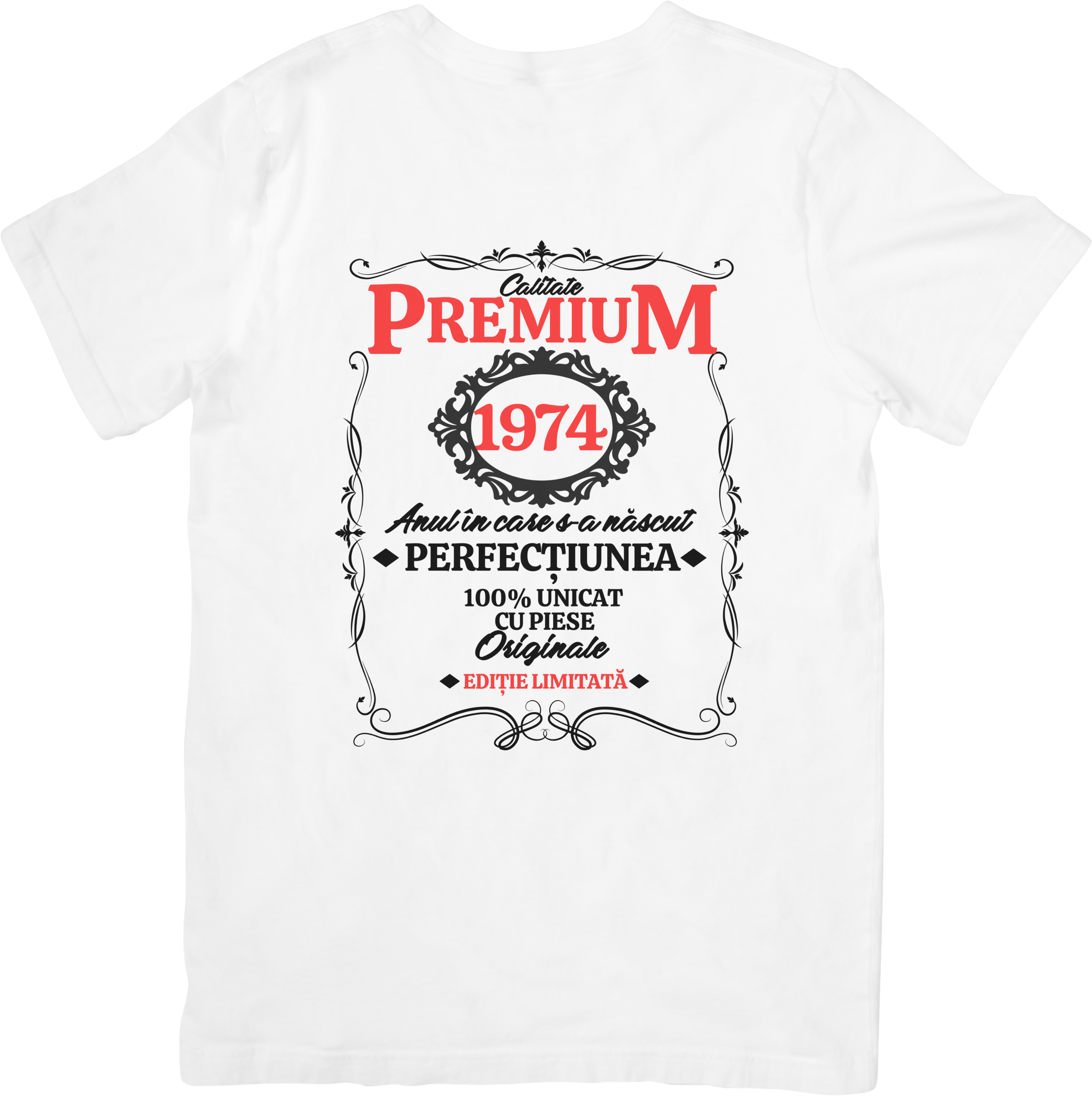 Tricou personalizat premium 1974