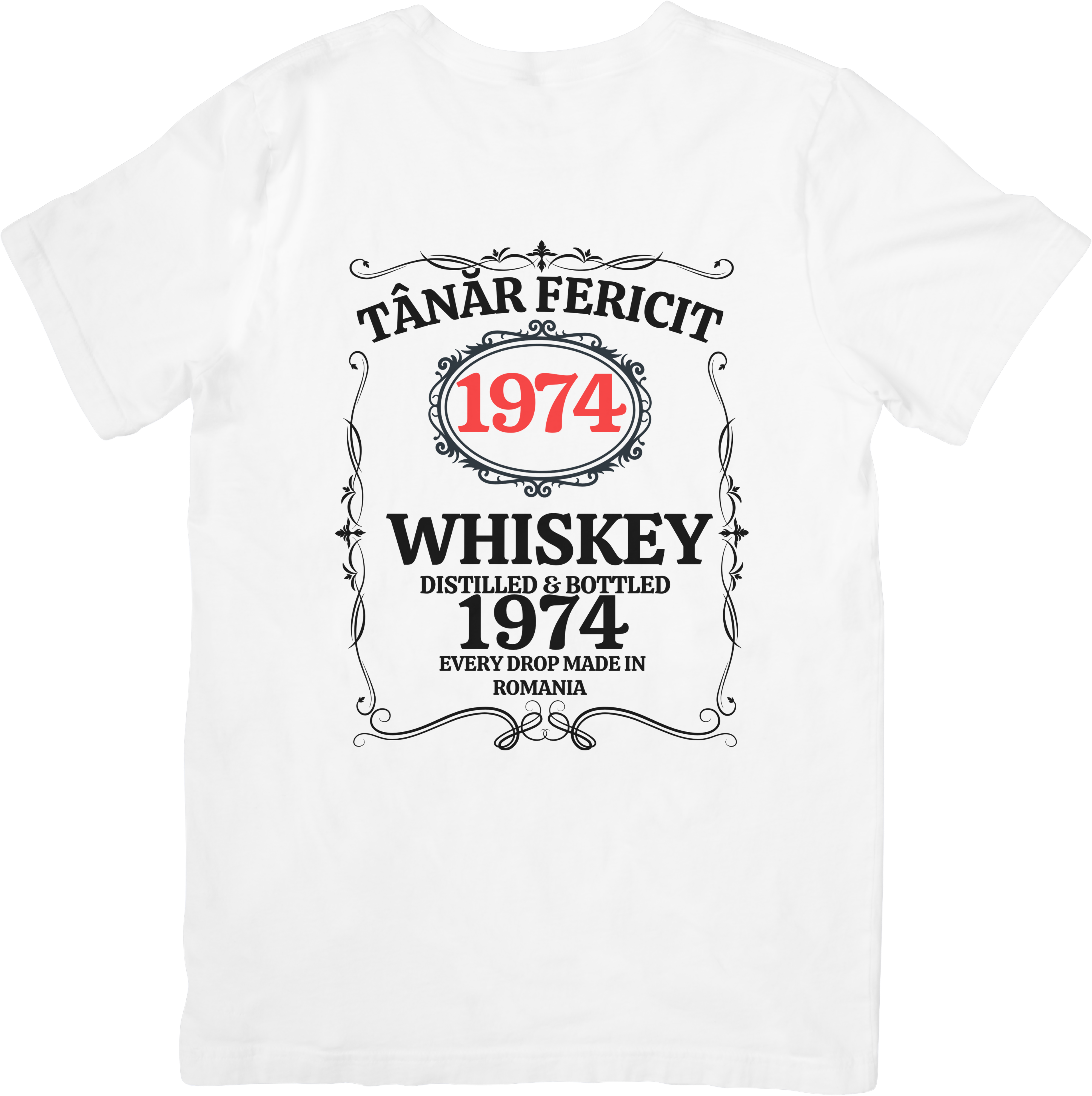 Tricou Tânăr Fericit Whiskey