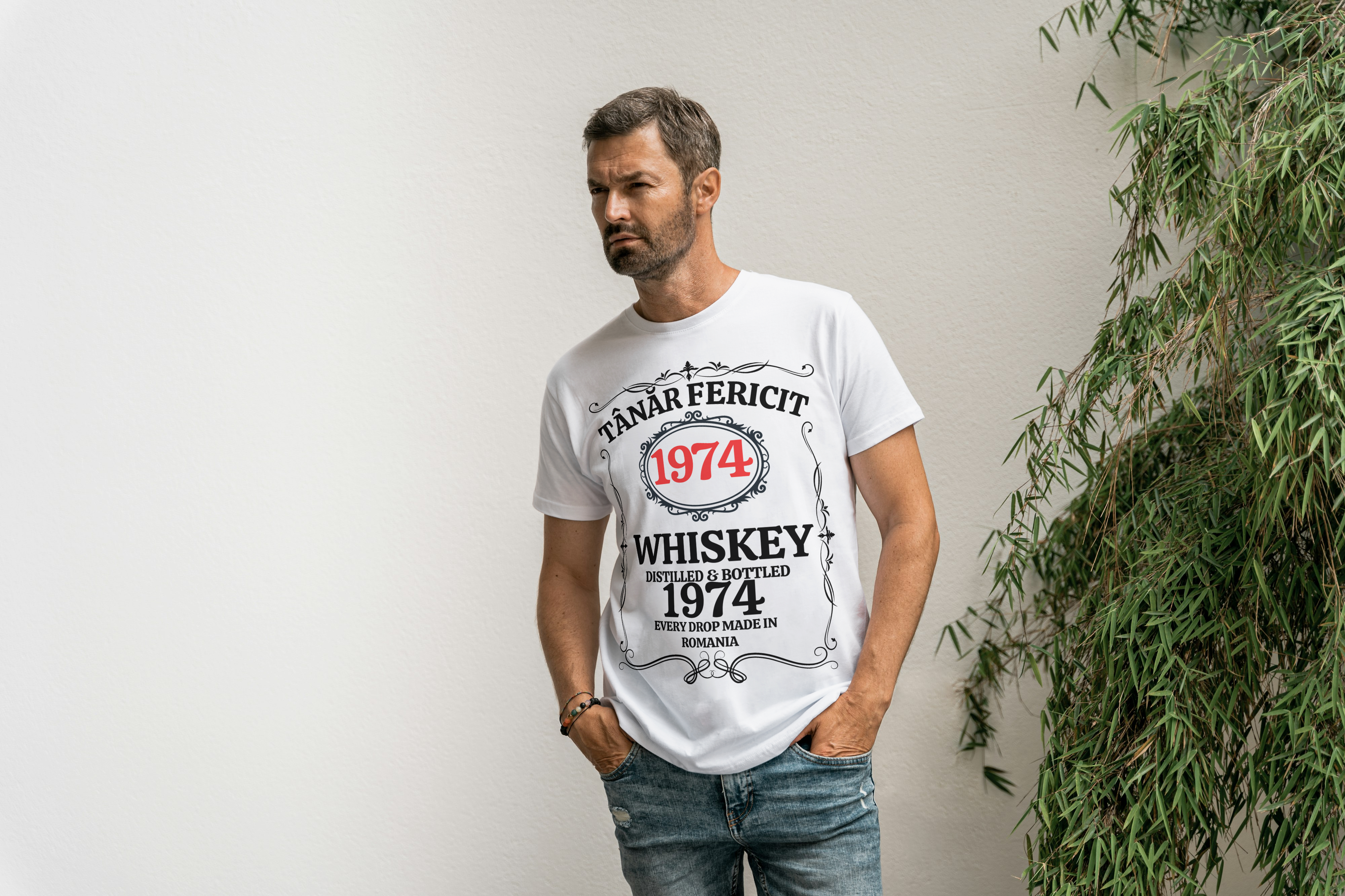 Tricou Tânăr Fericit Whiskey
