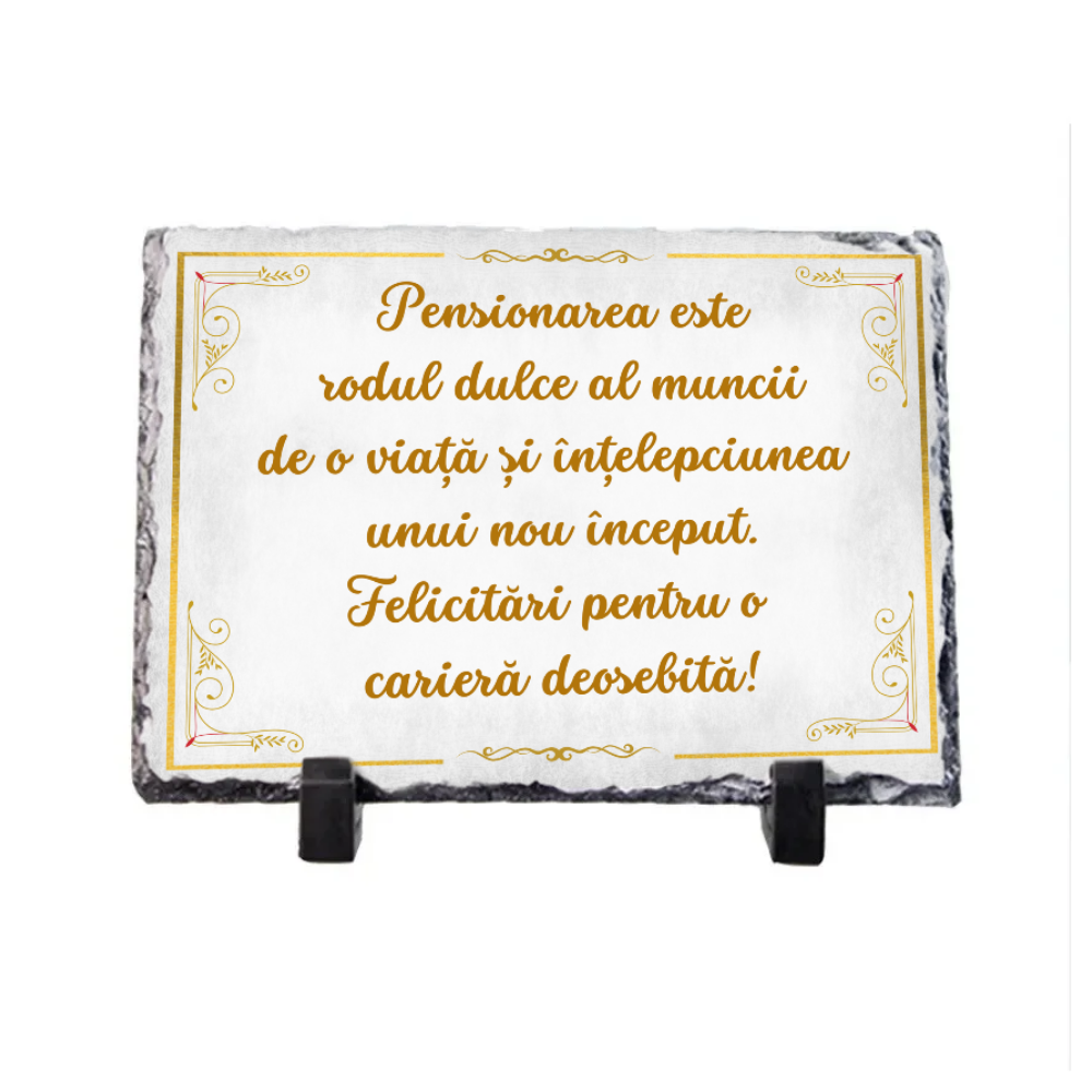 placa de ardezie pensionare