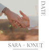 Minimalistic digital save the date