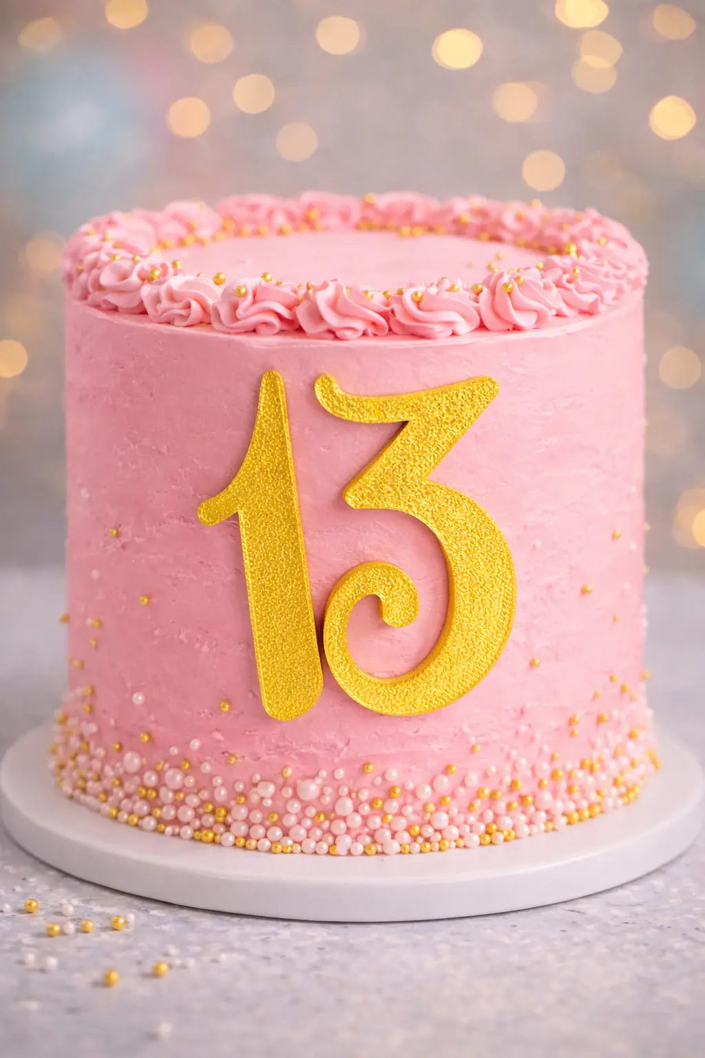 Topper 13 auriu printat 3D - imagine 5