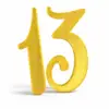 Topper 13 auriu printat 3D - Thumbnail Image 2