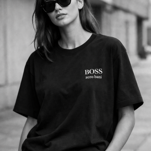tricou unisex boss zero bani