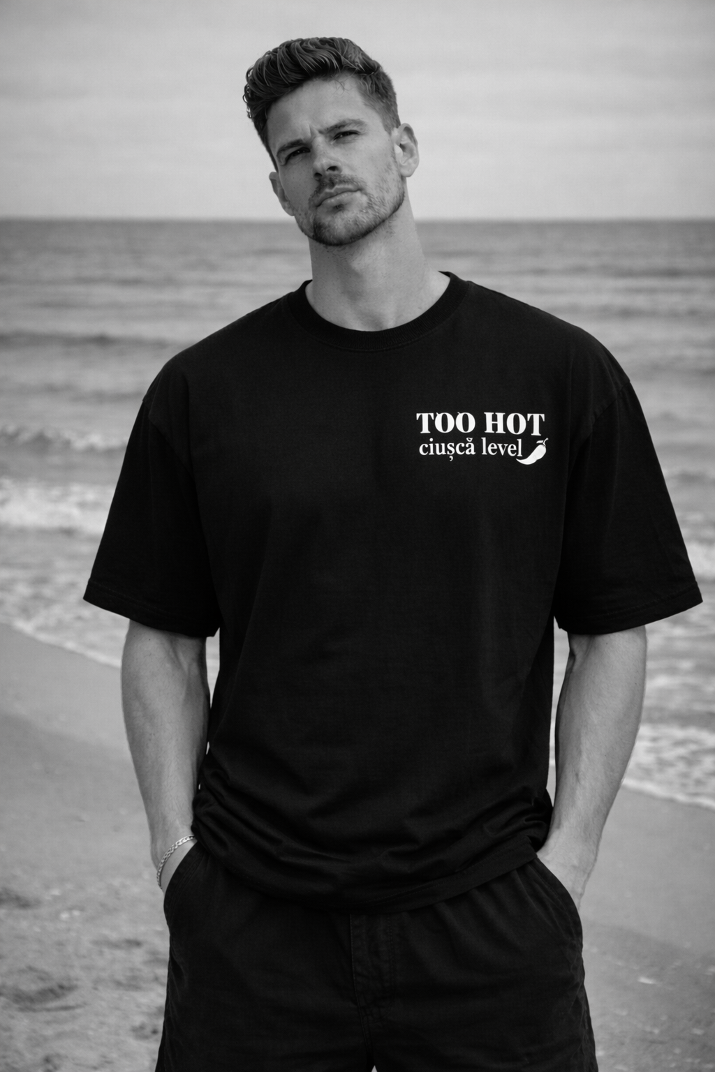 tricou unisex too hot ciusca level